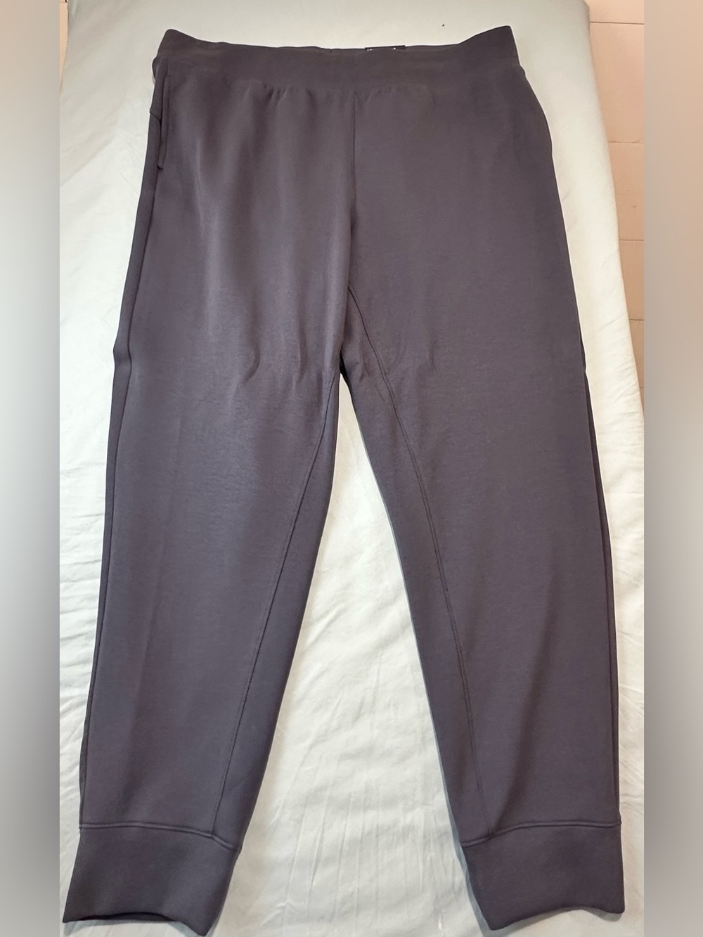 NWT Tek Gear Ultracomfort High-Rise Tapered Joggers Gray Size XXL